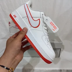 AF 1 Low White Picante Red Shoes Sneakers - nk0003173 - Image 4