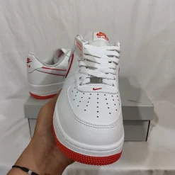 AF 1 Low White Picante Red Shoes Sneakers - nk0003173 - Image 5
