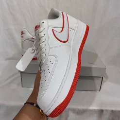 AF 1 Low White Picante Red Shoes Sneakers - nk0003173 - Image 6
