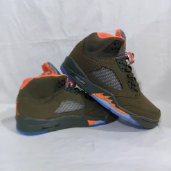 AJ 5 Olive Shoes Sneakers - nk0003202 - Image 16