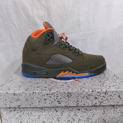AJ 5 Olive Shoes Sneakers - nk0003202 - Image 12