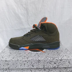 AJ 5 Olive Shoes Sneakers - nk0003202 - Image 13