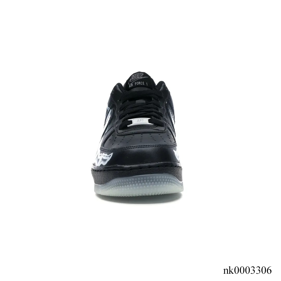AF 1 Low Black Skeleton Halloween Shoes Sneakers – nk0003306 - Image 4