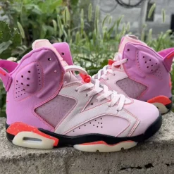 Awake NY x AJ 6 "Playful Pink"/ “Bubblegum” Shoes Sneakers - nk0005249 - Image 4