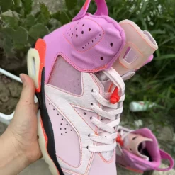 Awake NY x AJ 6 "Playful Pink"/ “Bubblegum” Shoes Sneakers - nk0005249 - Image 6