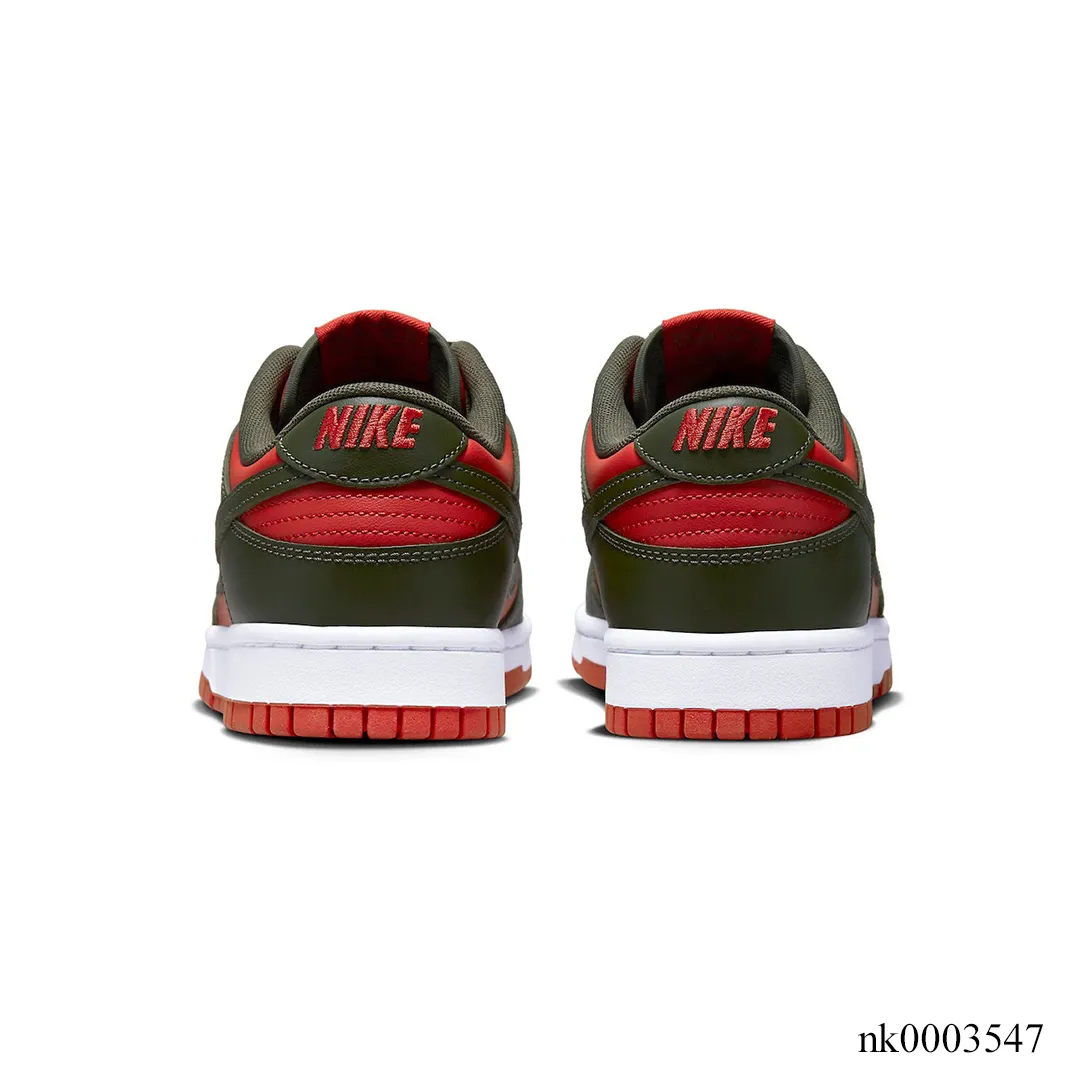 Dunk Low Mystic Red Cargo Khaki Shoes Sneakers - nk0003547 - Image 5