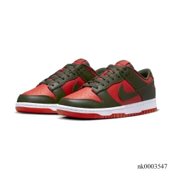 Dunk Low Mystic Red Cargo Khaki Shoes Sneakers - nk0003547 - Image 3