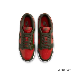 Dunk Low Mystic Red Cargo Khaki Shoes Sneakers - nk0003547 - Image 4
