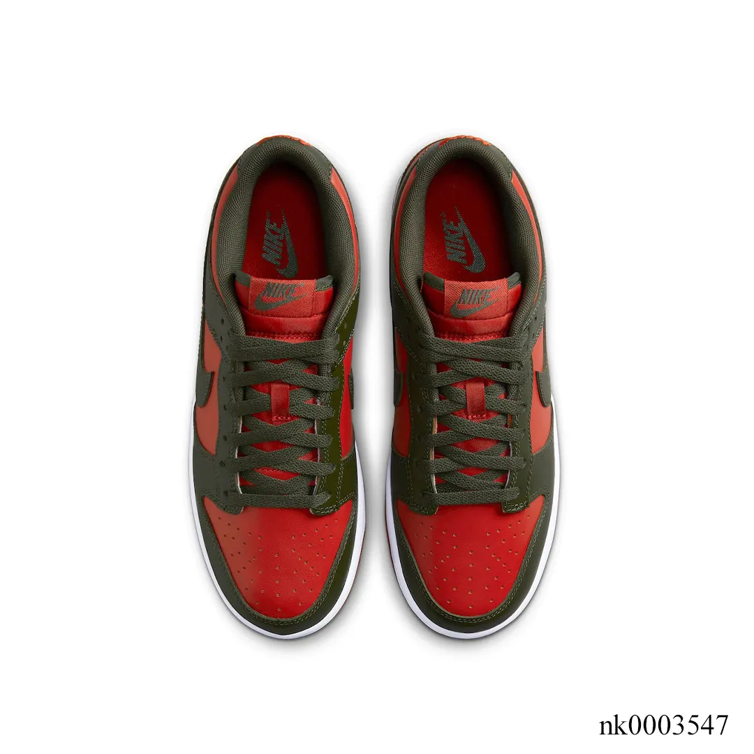 Dunk Low Mystic Red Cargo Khaki Shoes Sneakers - nk0003547 - Image 4