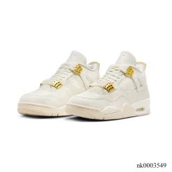 AJ 4 Sail Metallic Gold Shoes Sneakers - nk0003549 - Image 3