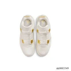 AJ 4 Sail Metallic Gold Shoes Sneakers - nk0003549 - Image 4