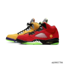 AJ 5 "What The" Shoes Sneakers  - nk0003786 - Image 5