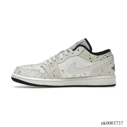AJ 1 Low Brushstroke Shoes Sneakers - nk0003737 - Image 2
