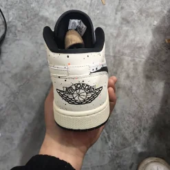 AJ 1 Low Brushstroke Shoes Sneakers - nk0003737 - Image 11