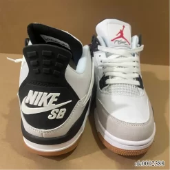AJ 4 x SB Military Black Shoes Sneakers - nk0003782 - Image 6