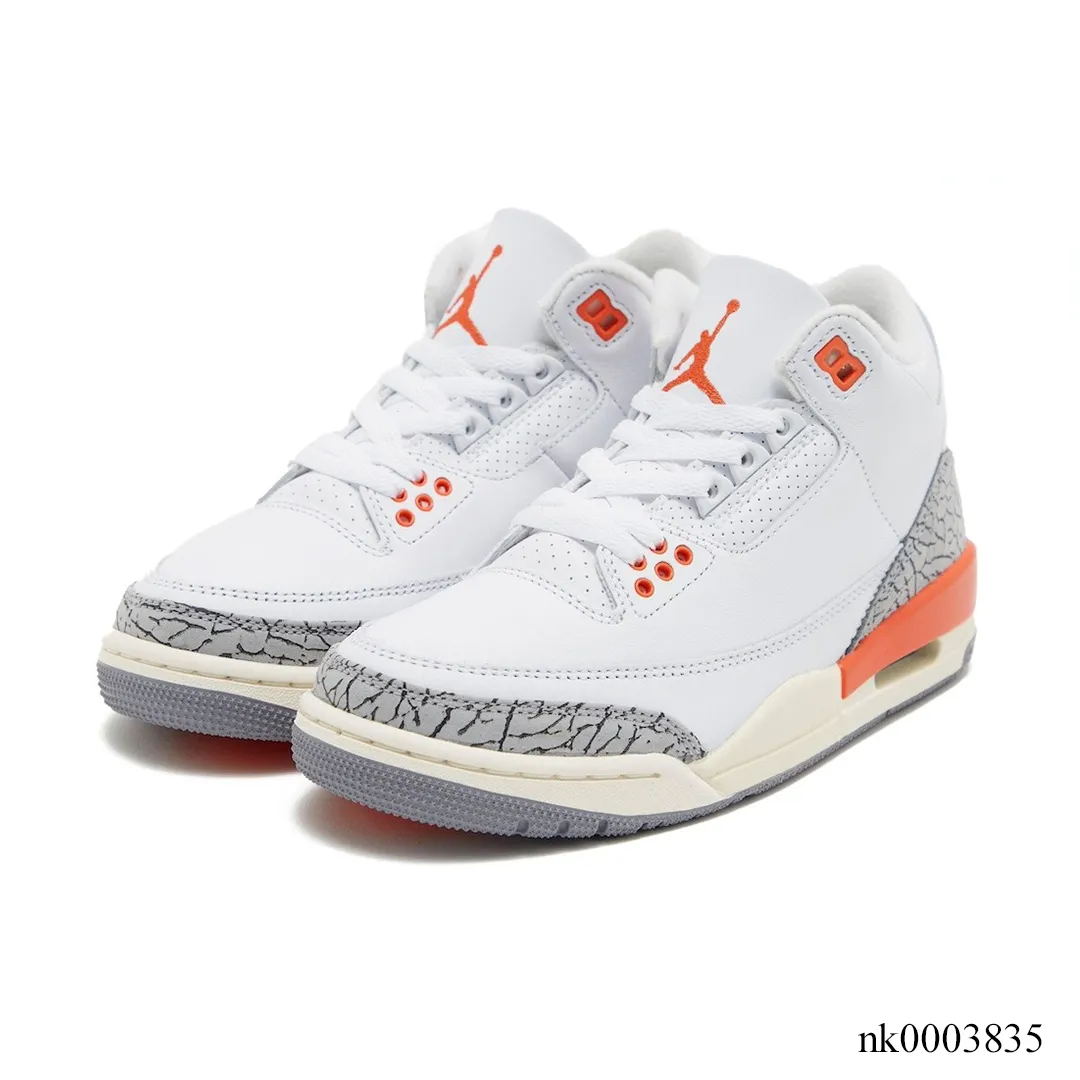 AJ 3 Georgia Peach Shoes Sneakers - nk0003835 - Image 3