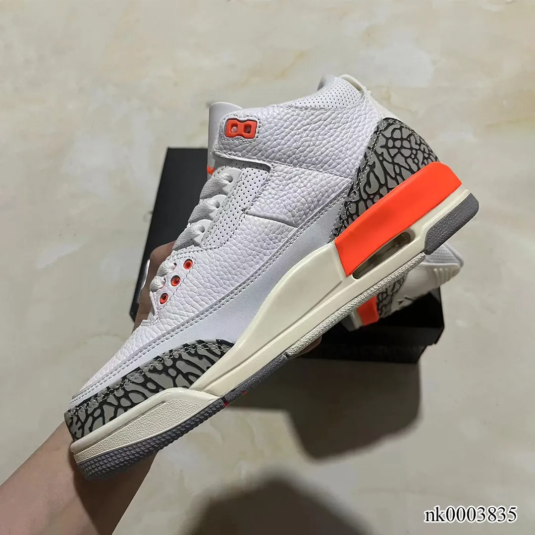 AJ 3 Georgia Peach Shoes Sneakers - nk0003835 - Image 8