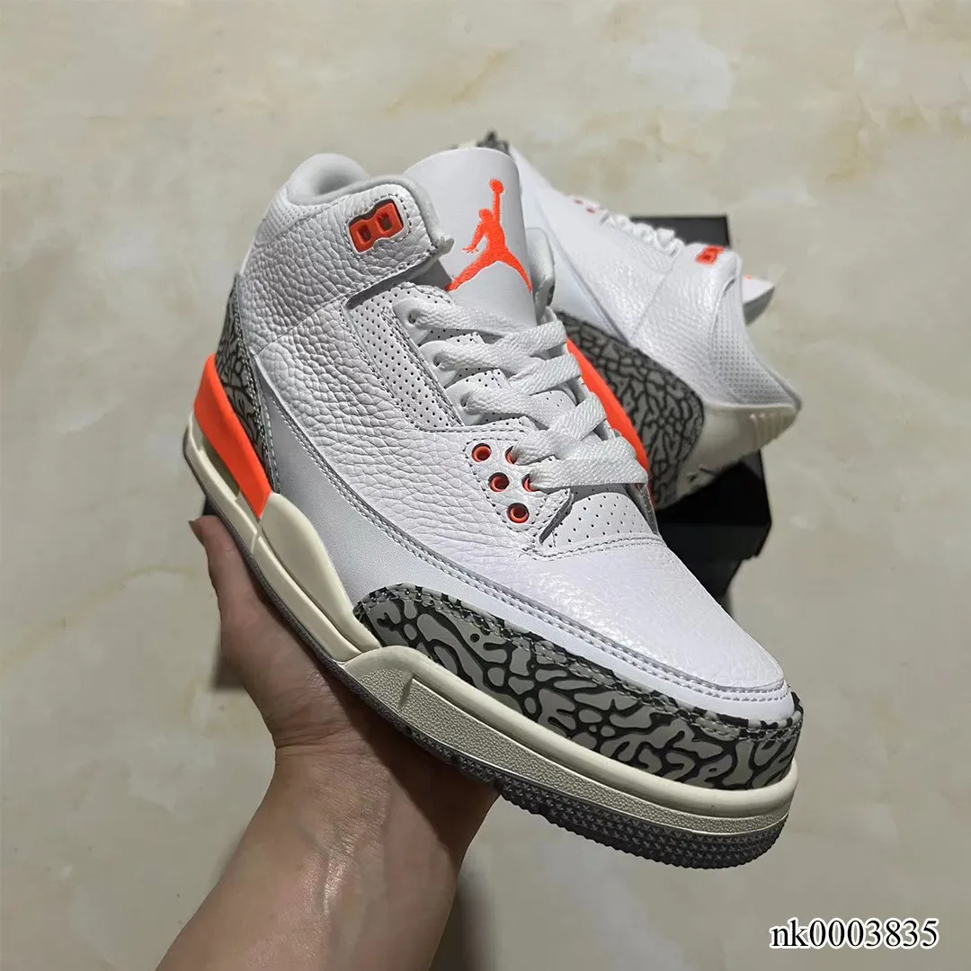 AJ 3 Georgia Peach Shoes Sneakers - nk0003835 - Image 13