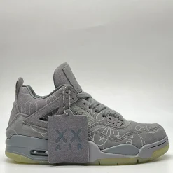 KAWS x AJ 4 Cool Grey Shoes Sneakers – nk0003104 - Image 6