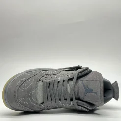 KAWS x AJ 4 Cool Grey Shoes Sneakers – nk0003104 - Image 8