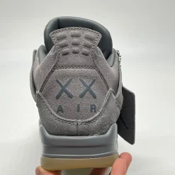 KAWS x AJ 4 Cool Grey Shoes Sneakers – nk0003104 - Image 9