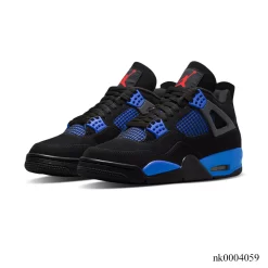 AJ 4 Retro Black Deep Royal Blue Shoes Sneakers - nk0004059 - Image 3