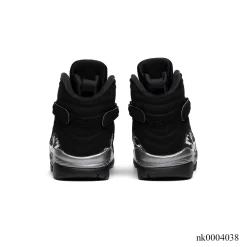 AJ 8 Black Chrome Shoes Sneakers – nk0004038 - Image 4