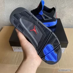 AJ 4 Retro Black Deep Royal Blue Shoes Sneakers - nk0004059 - Image 13