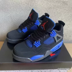 AJ 4 Retro Black Deep Royal Blue Shoes Sneakers - nk0004059 - Image 10
