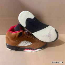 AJ 5 Archaeo Brown Shoes Sneakers - nk0003435 - Image 4
