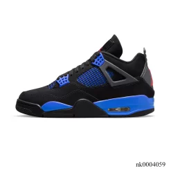 AJ 4 Retro Black Deep Royal Blue Shoes Sneakers - nk0004059 - Image 2