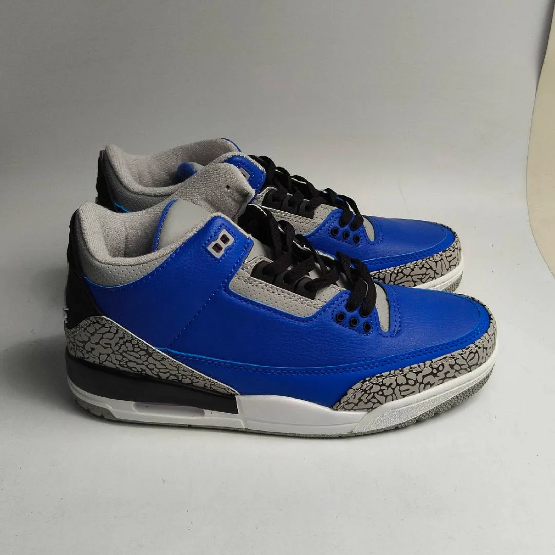 AJ 3 Retro Varsity Royal Cement Shoes Sneakers - nk0000759 - Image 4