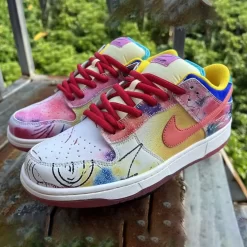 Futura x SB Dunk Low Shoes Sneakers - nk0004075 - Image 8
