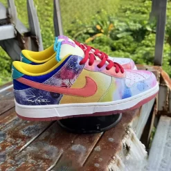 Futura x SB Dunk Low Shoes Sneakers - nk0004075 - Image 7