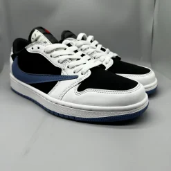 Travis Scott x AJ 1 Low Light Navy Shoes Sneakers - nk0004091 - Image 4