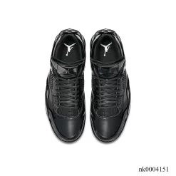 AJ 4 Retro 11Lab4 Black Patent Leather Shoes Sneakers - nk0004151 - Image 4