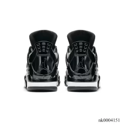 AJ 4 Retro 11Lab4 Black Patent Leather Shoes Sneakers - nk0004151 - Image 5