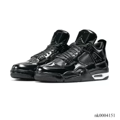 AJ 4 Retro 11Lab4 Black Patent Leather Shoes Sneakers - nk0004151 - Image 3