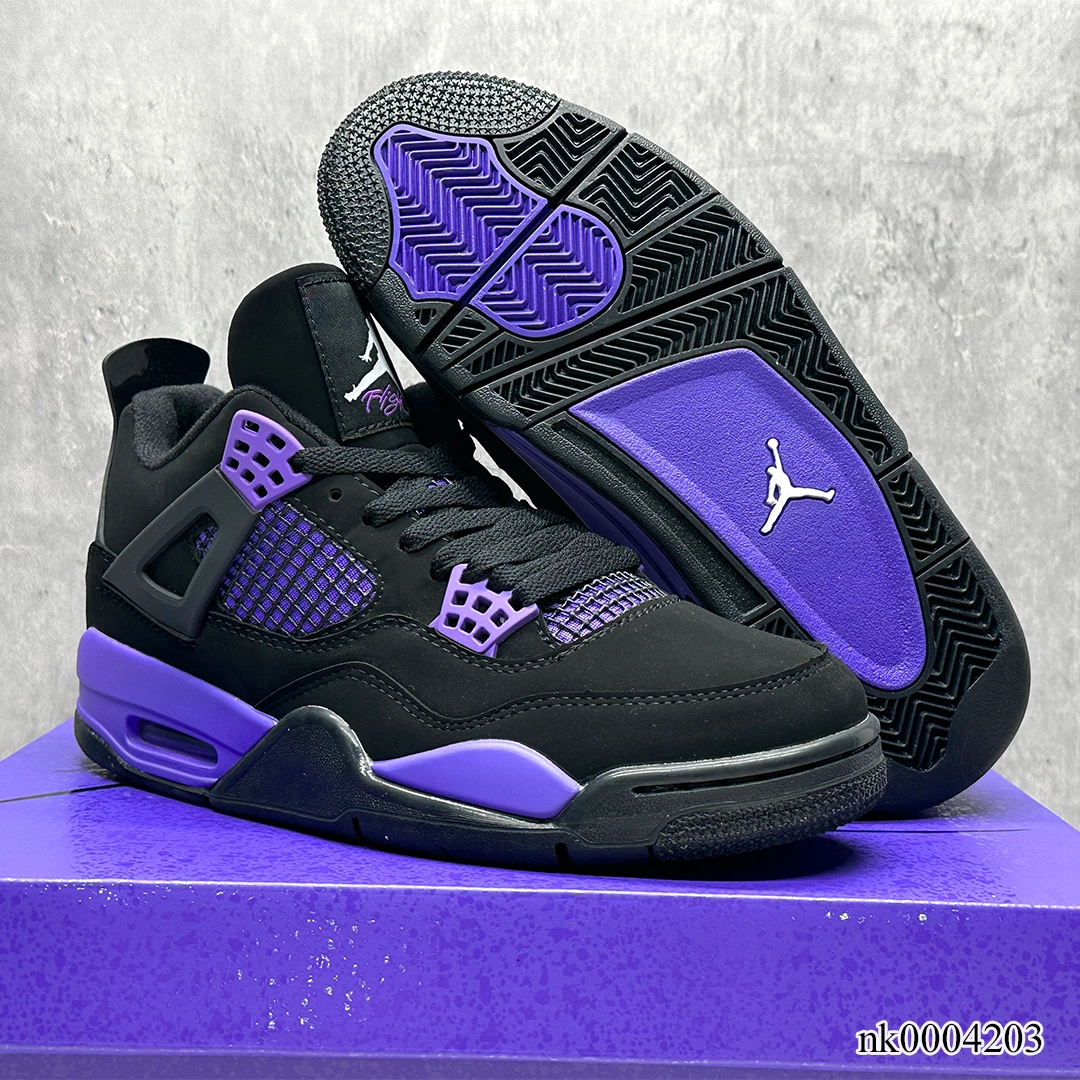 AJ 4 Purple Thunder Shoes Sneakers - nk0004203 - Image 12