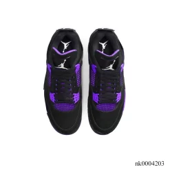 AJ 4 Purple Thunder Shoes Sneakers - nk0004203 - Image 4