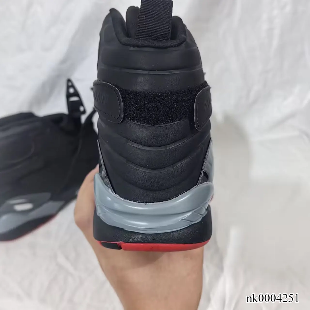AJ 8 Retro Black Cement Shoes Sneakers - nk0004251 - Image 7