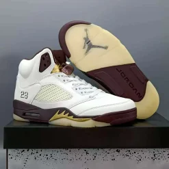 AJ 5 Earth/Golden Ticket Shoes Sneakers - nk0004289 - Image 9