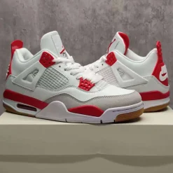 AJ 4 SB Varsity Red Shoes Sneakers - nk0004054 - Image 7