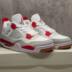 AJ 4 SB Varsity Red Shoes Sneakers - nk0004054 - Image 8