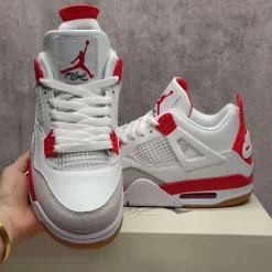 AJ 4 SB Varsity Red Shoes Sneakers - nk0004054 - Image 13
