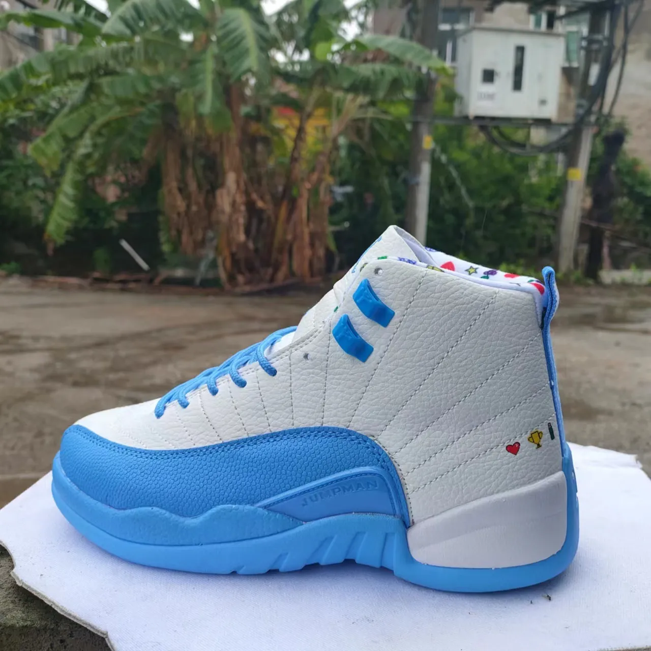 AJ 12 Emoji Shoes Sneakers – nk0004351 - Image 4