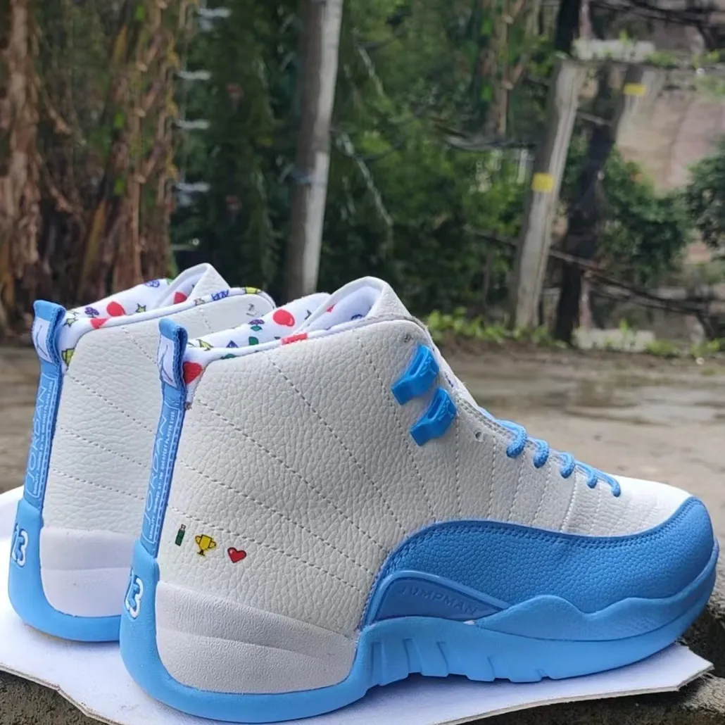 AJ 12 Emoji Shoes Sneakers – nk0004351 - Image 5