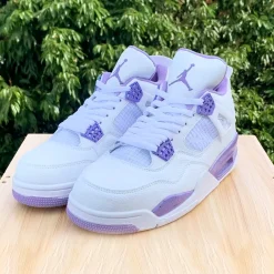 AJ 4 Purple Oreo Shoes Sneakers – nk0004378 - Image 4