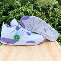 AJ 4 Purple Oreo Shoes Sneakers – nk0004378 - Image 5