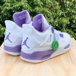 AJ 4 Purple Oreo Shoes Sneakers – nk0004378 - Image 6